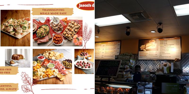 Jason's Deli Menu