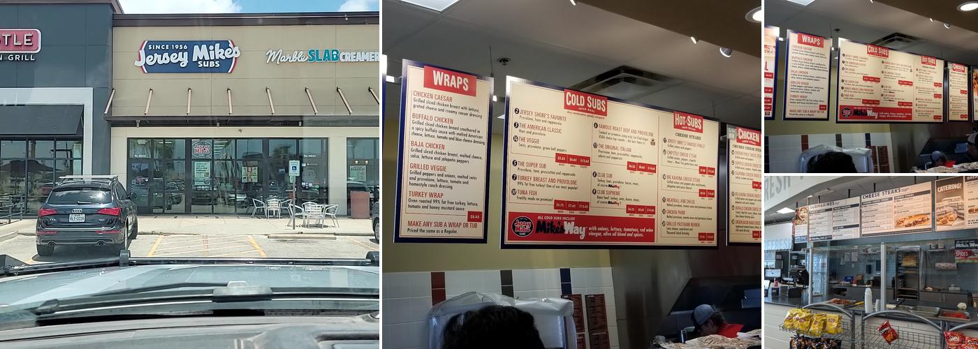 Jersey Mike's Subs Menu