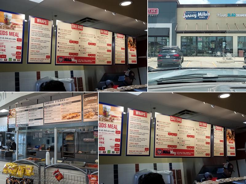 Jersey Mike's Subs Menu