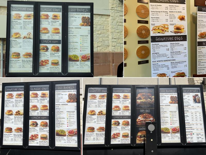 Einstein Bros. Bagels Menu