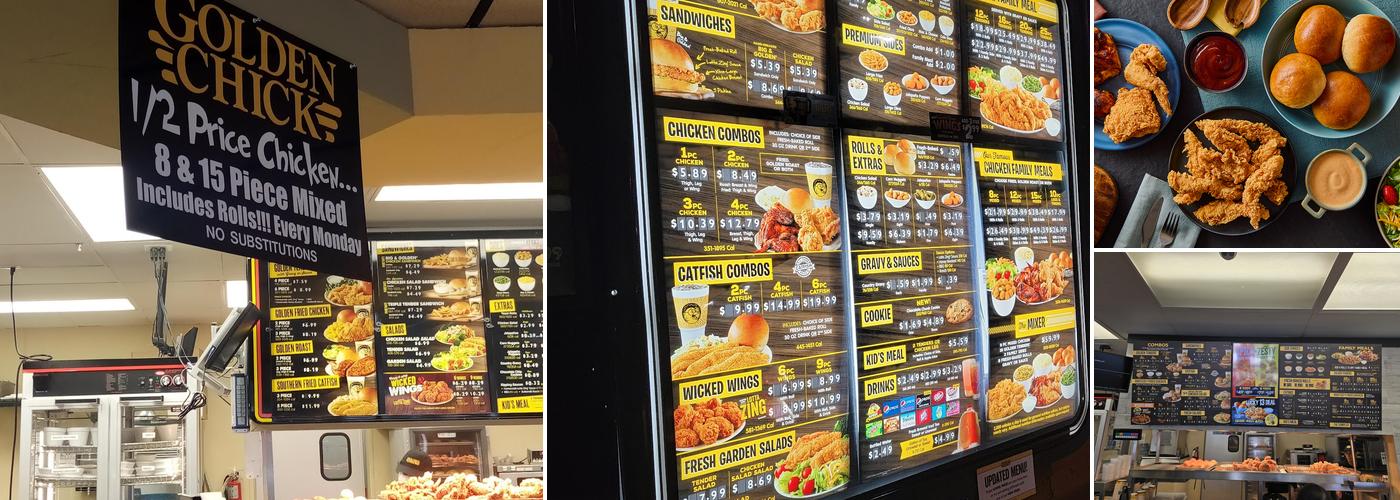 Golden Chick Menu