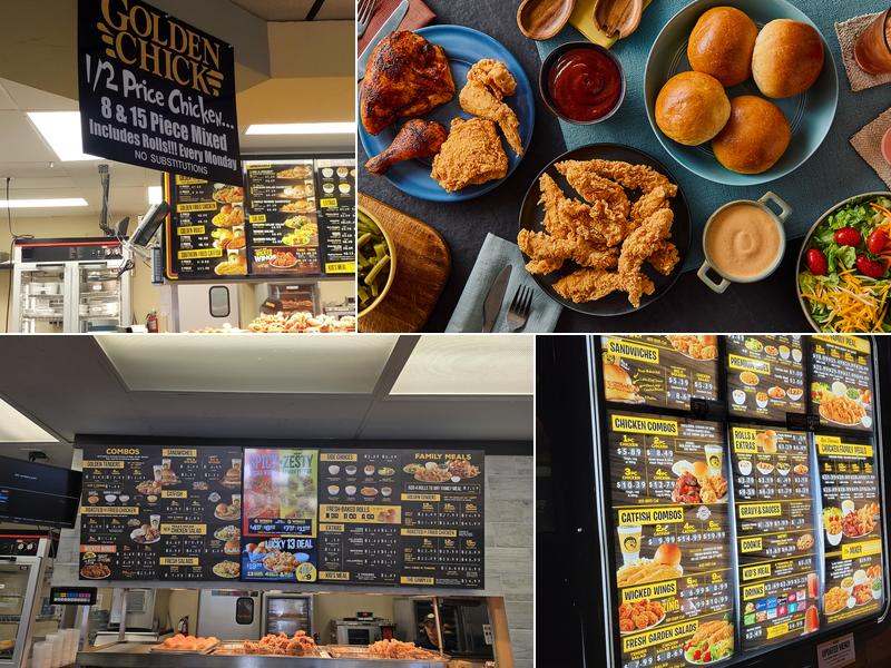 Golden Chick Menu