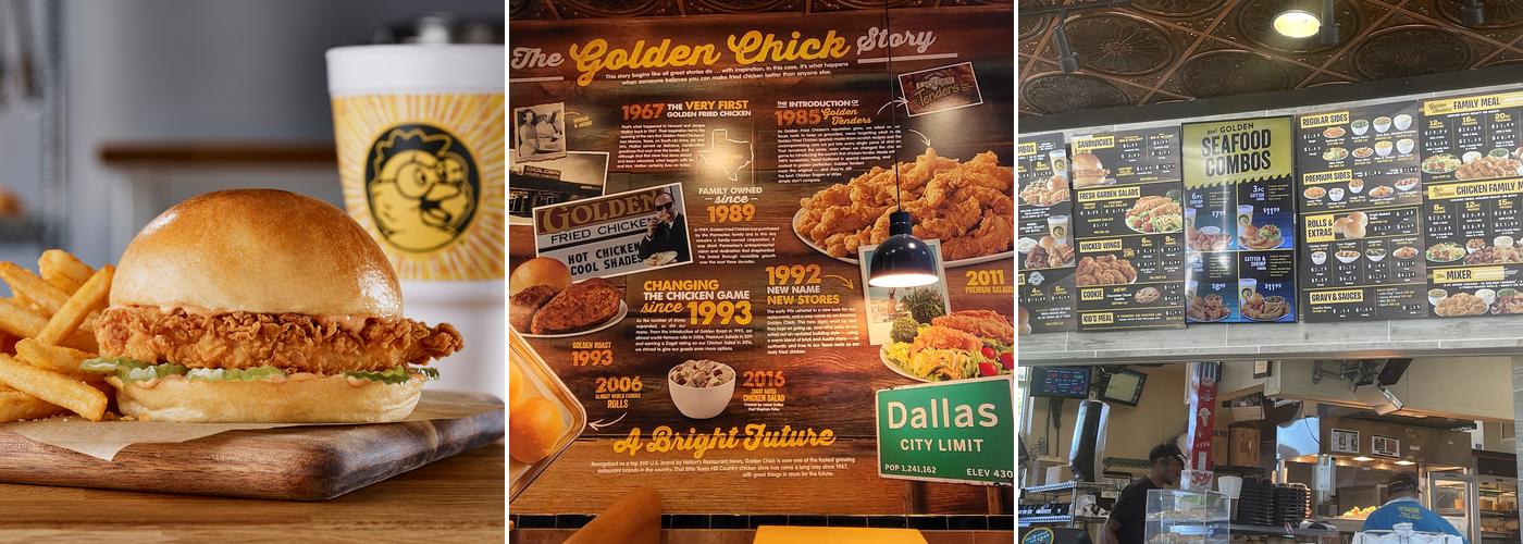 Golden Chick Menu