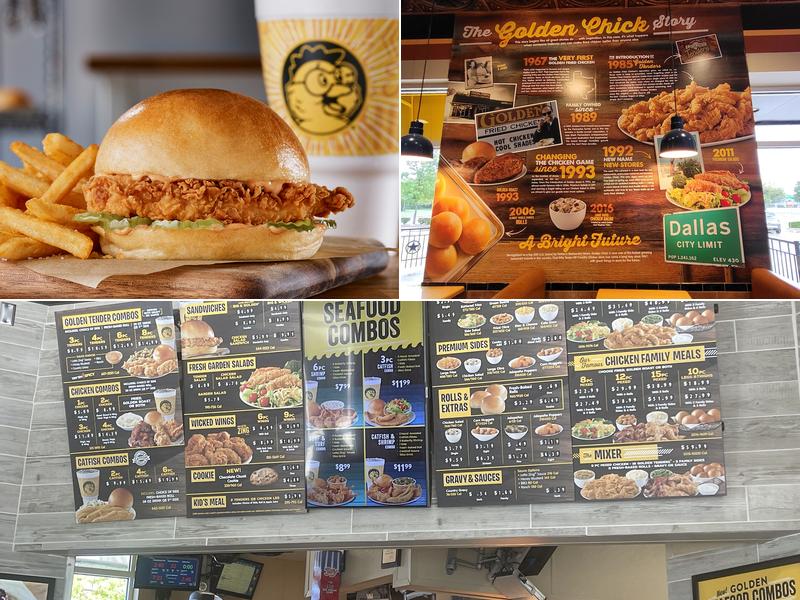 Golden Chick Menu