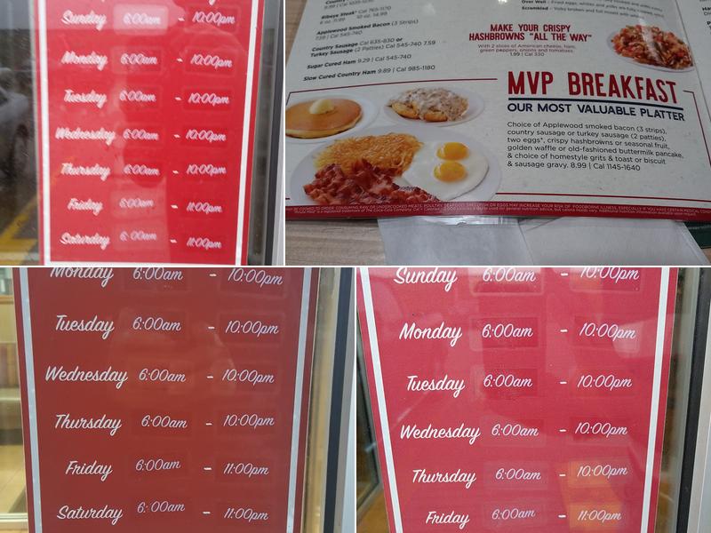 Huddle House Menu