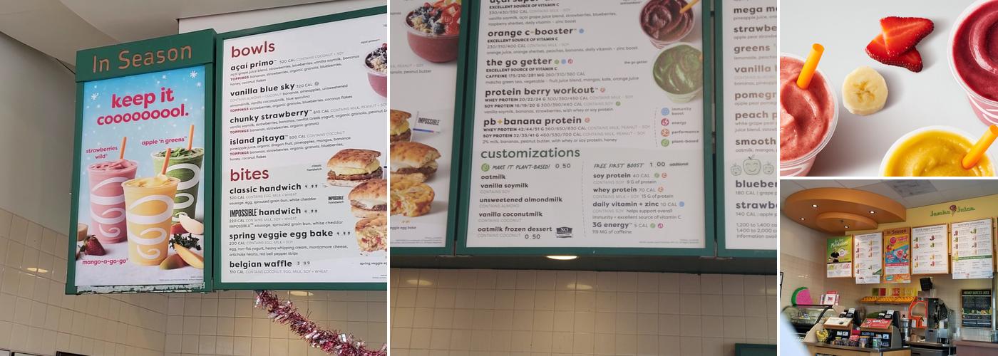Jamba Menu