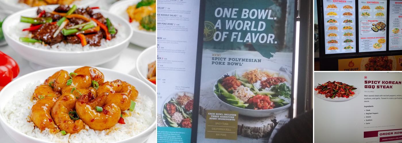 Pei Wei Asian Kitchen Menu