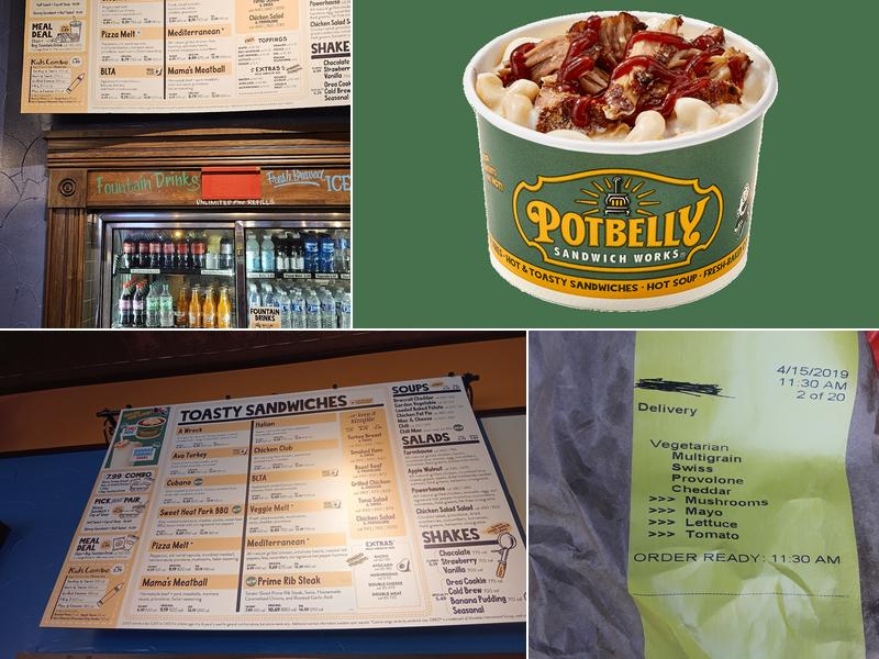 Potbelly Menu