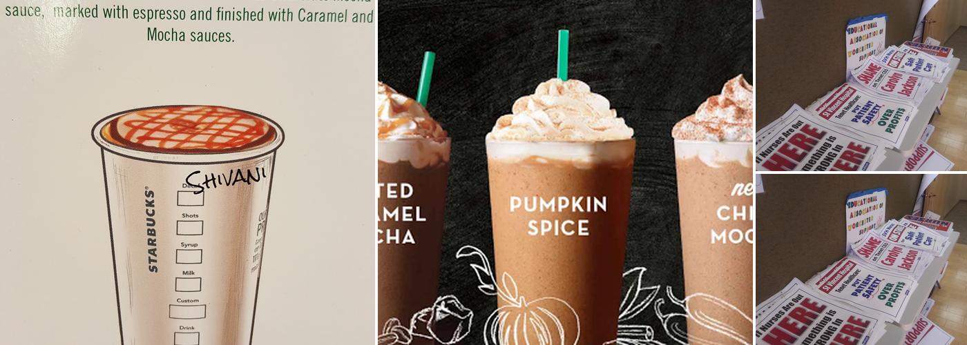 Starbucks Menu
