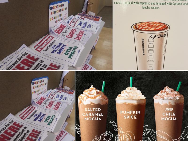 Starbucks Menu