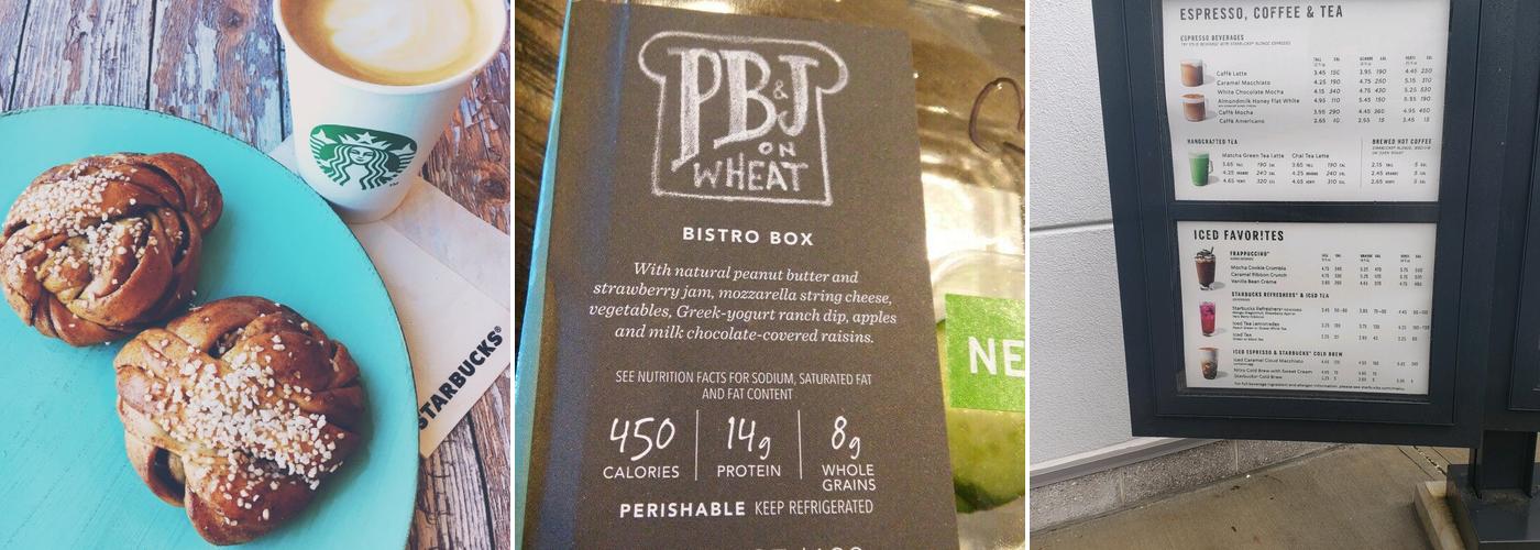 Starbucks Menu