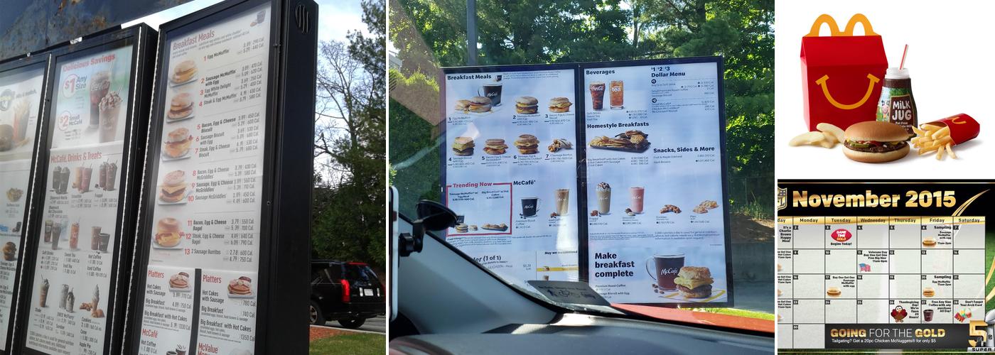McDonald's Menu