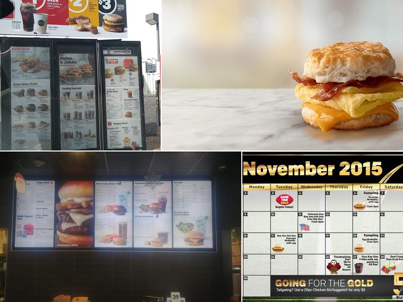 McDonald's Menu