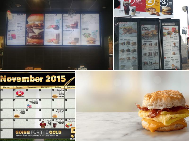 McDonald's Menu