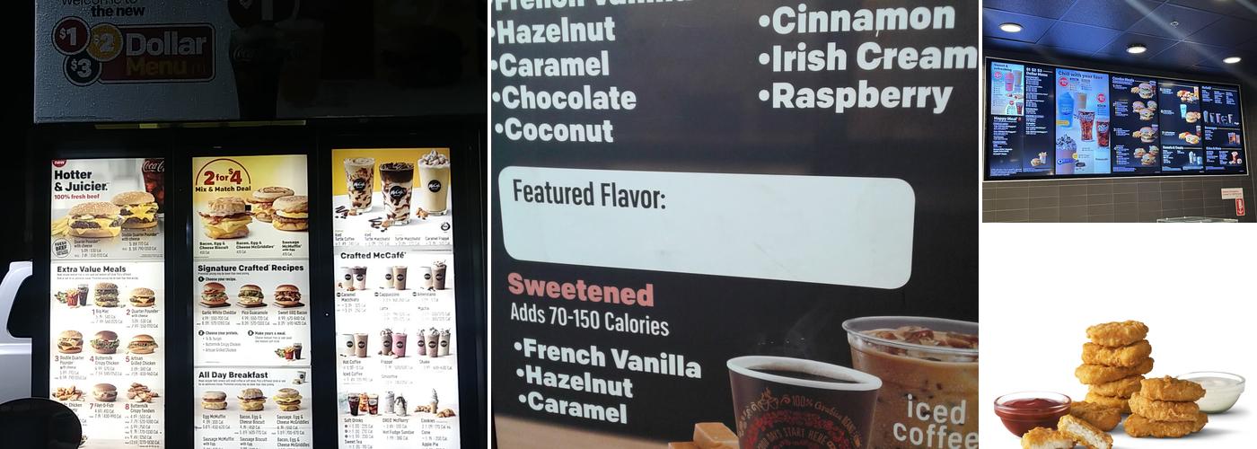 McDonald's Menu