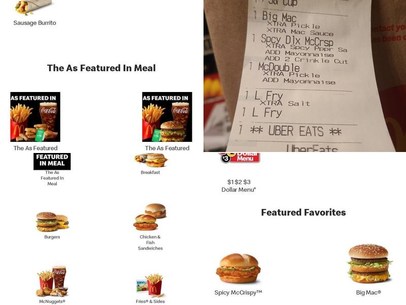 McDonald's Menu