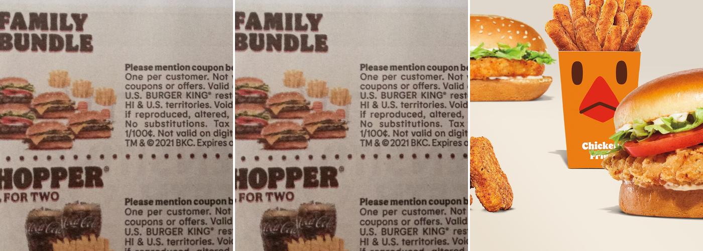 Burger King Menu