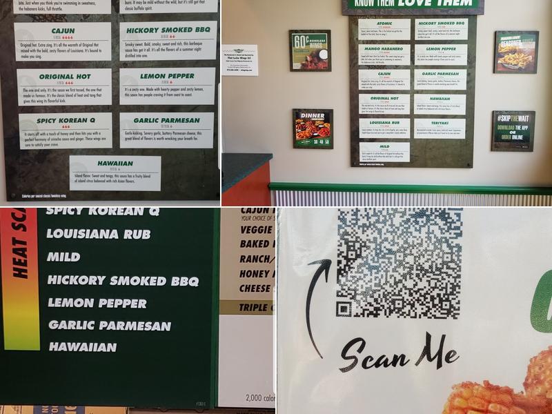 Wingstop Menu
