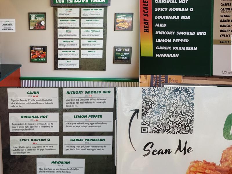 Wingstop Menu