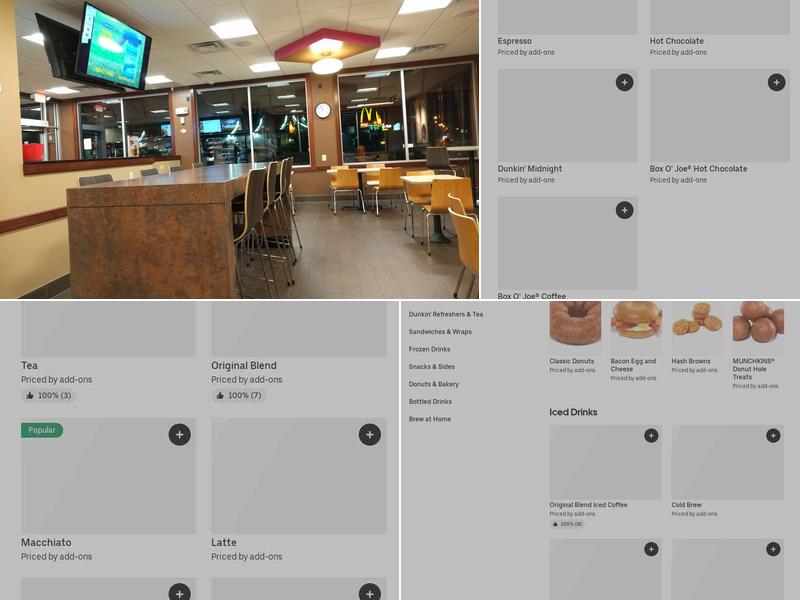 Dunkin' Menu