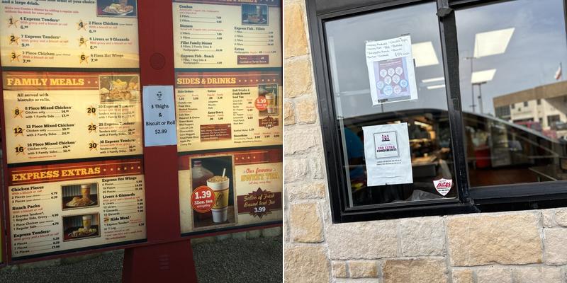 Chicken Express Menu