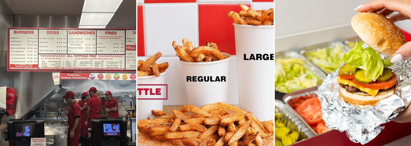 Five Guys Menu