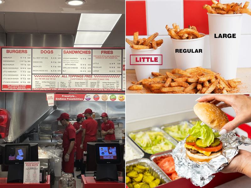 Five Guys Menu