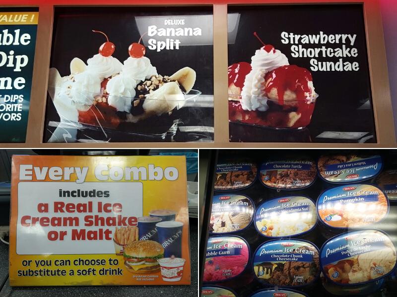 Braum's Ice Cream & Dairy Store Menu