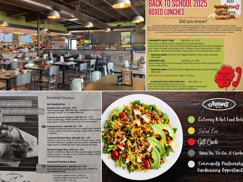 Jason's Deli Menu