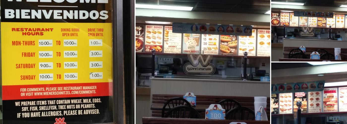 Wienerschnitzel Menu