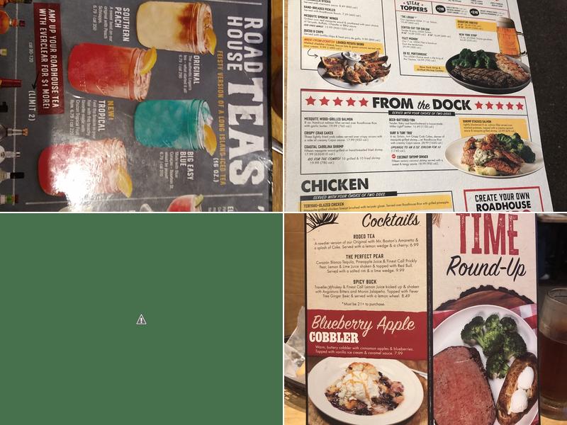 Logan's Roadhouse Menu