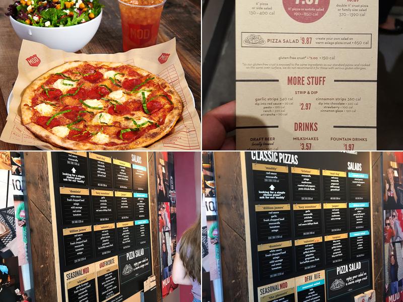 MOD Pizza Menu