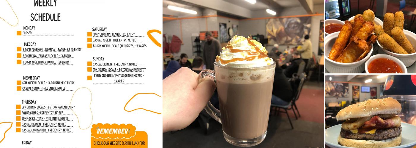 Crit Hit Game Hub Menu