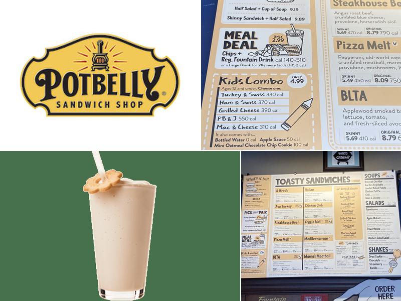 Potbelly Menu