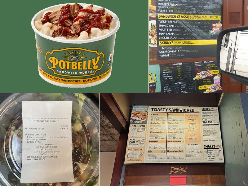 Potbelly Menu