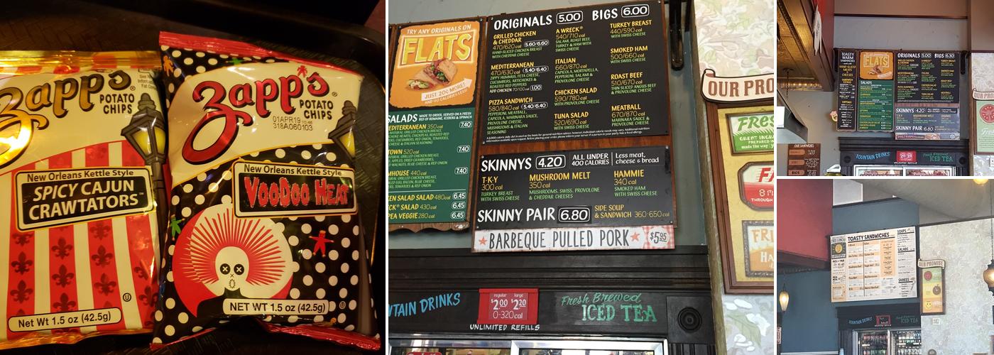 Potbelly Menu