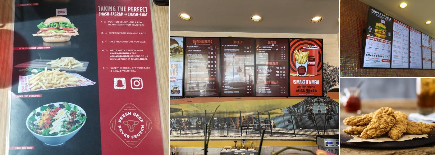 Smashburger Menu