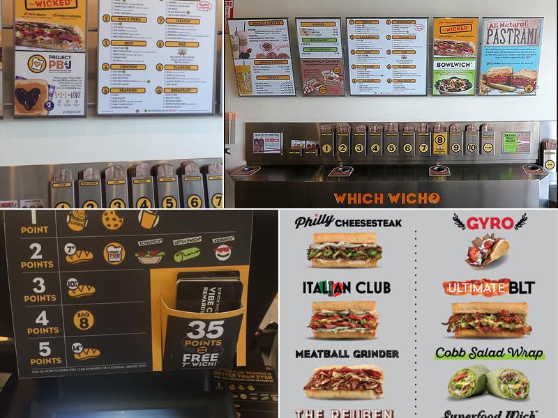 Which Wich Superior Sandwiches Menu