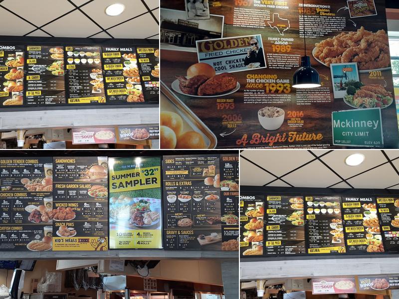 Golden Chick Menu