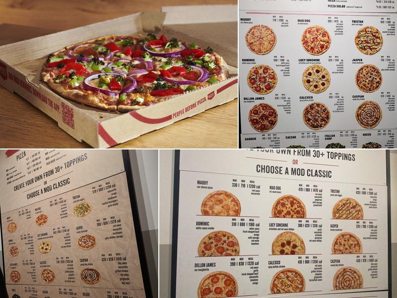 MOD Pizza Menu