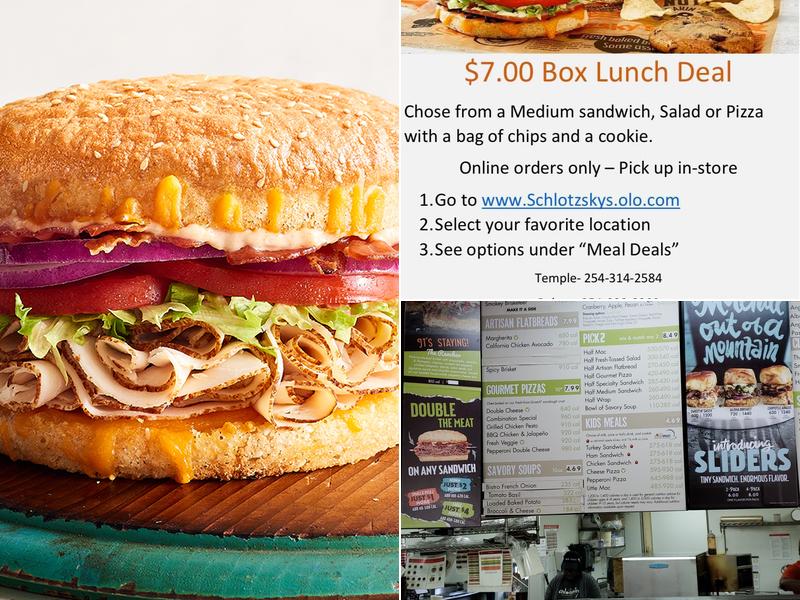 Schlotzsky's Menu