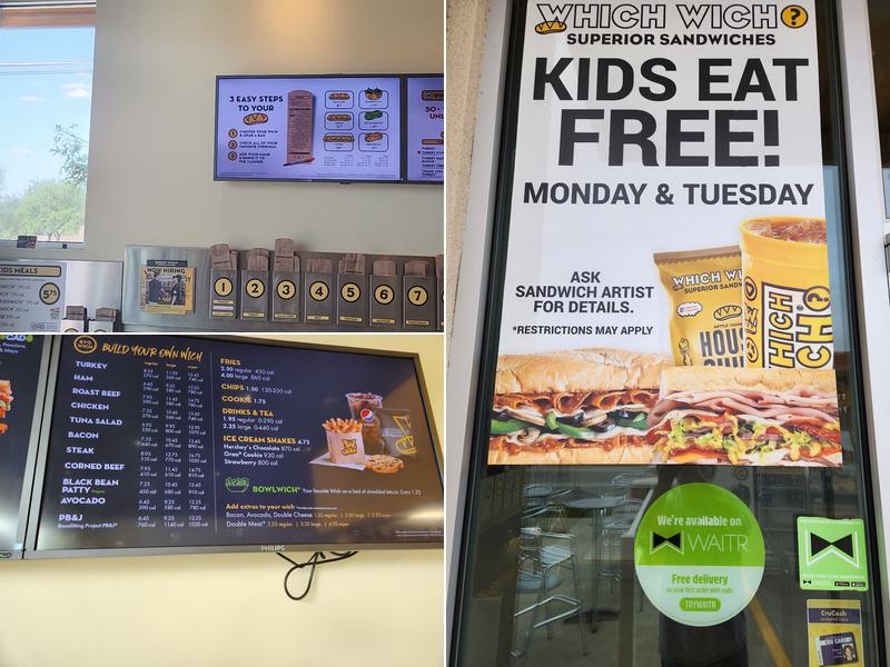 Which Wich Superior Sandwiches Menu