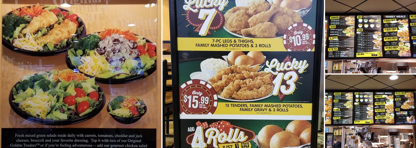 Golden Chick Menu