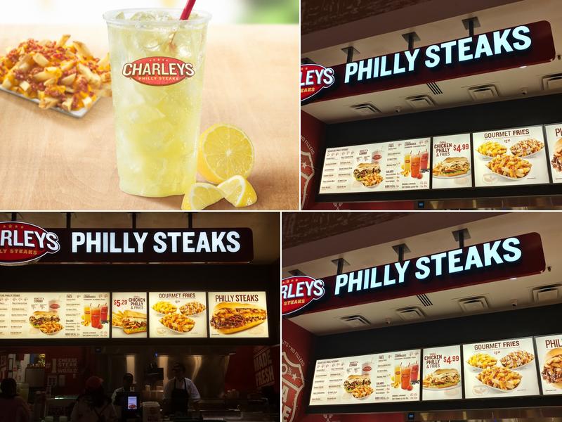 Charleys Cheesesteaks Menu