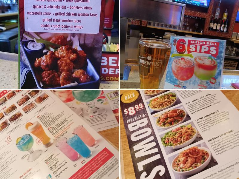 Applebee's Grill + Bar Menu
