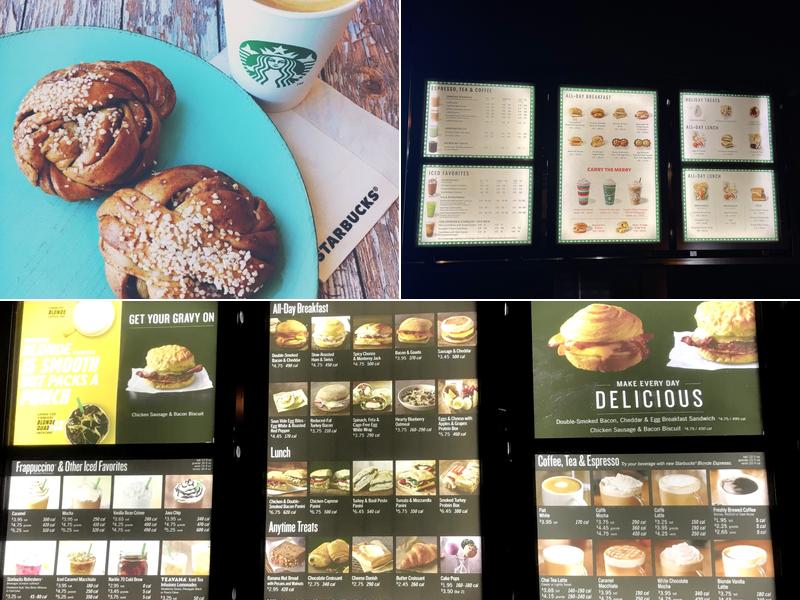 Starbucks Menu