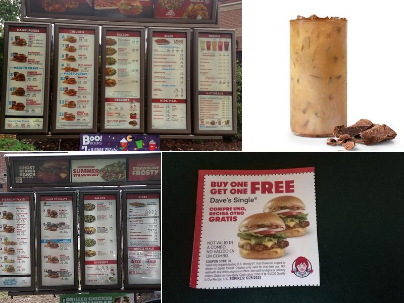 Wendy's Menu