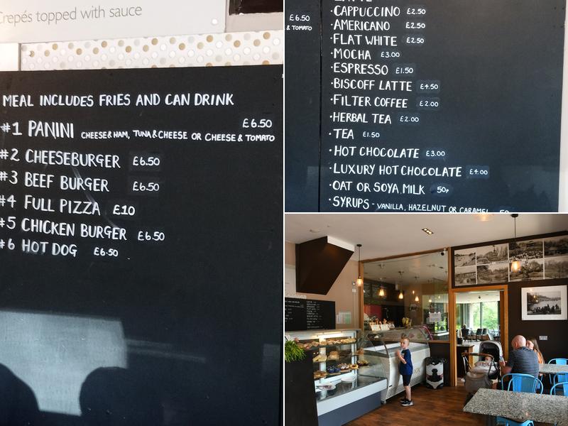 Oasis in the Park Menu