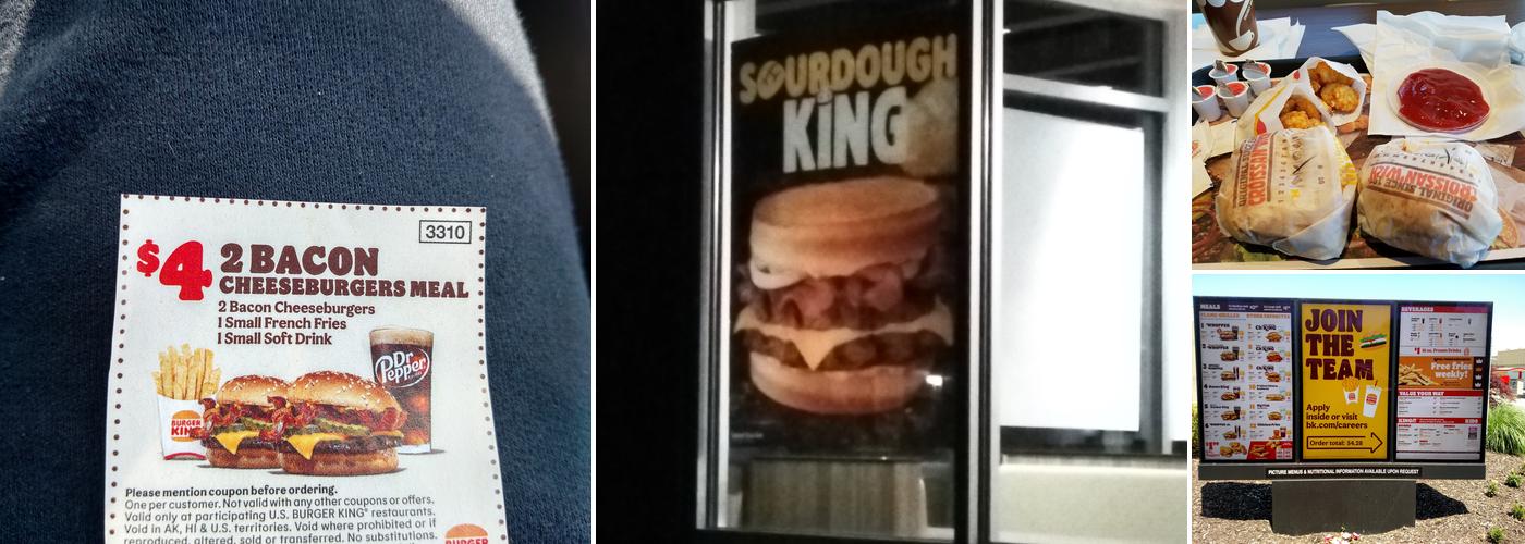 Burger King Menu