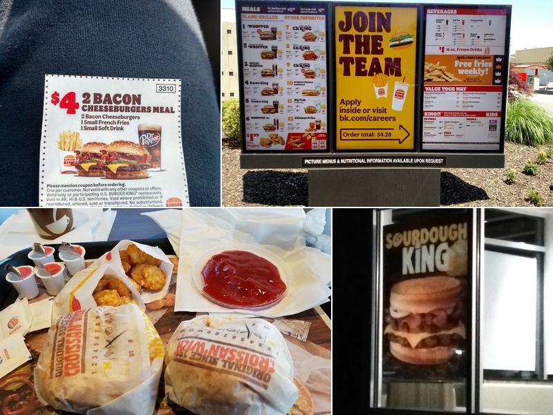 Burger King Menu